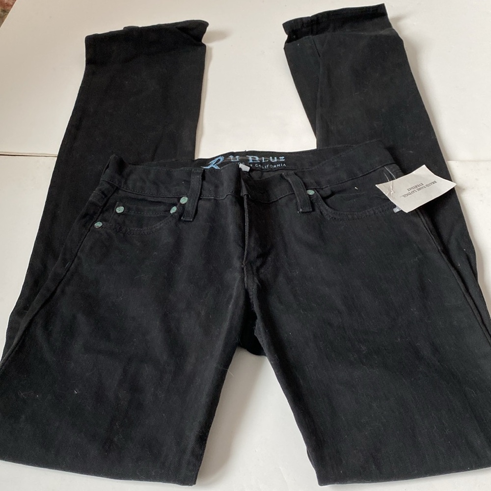 NWT Ru Blue Black Jeans